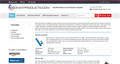 Desktop Screenshot of esdmatproducts.com